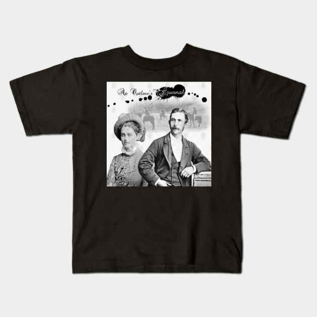 An Outlaw's Journal Kids T-Shirt by Outlaw_Joe_Byrne